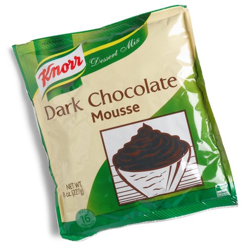 Knorr Dark Chocolate Mousse Mix, 8-Ounce Units (Pack of 5) by Knorr
