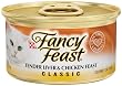 Fancy Feast Gourmet Cat Food, Tender Liver & Chicken Feast, Classic 3-Ounce Cans (Pack of 24)