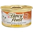 Fancy Feast Gourmet Cat Food, Tender Liver & Chicken Feast, Classic 3-Ounce Cans (Pack of 24)