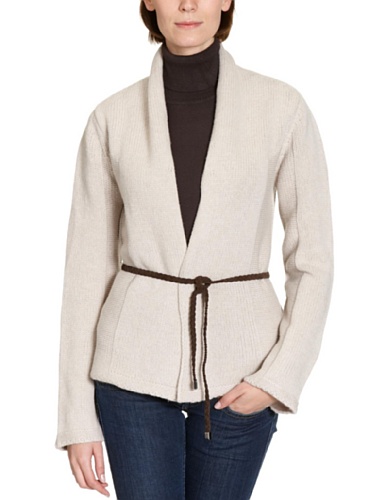 Henry Cotton\'s Damen Jacke 120139494601 Strickjacke, Gr. 38 (It 44), Braun (camel 208) Preisvergleich