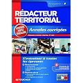 Annales corrig�es r�dacteur territorial cat�gorie B