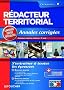 Annales corrig�es r�dacteur territorial cat�gorie B
