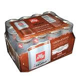 Illy Issimo Cappuccino Italian Espress Style Coffee Drink with Lowfat Milk and Cocoa 8.45 Ounce Cans (Pack of 12)