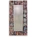 Deco-Style Raku Tile Wall Mirror, 12" x 24"