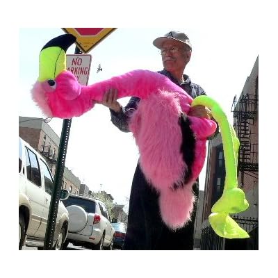 Amazon.com: BigPlush - Giant 72" Stuffed Pink Flamingo 6-Feet Tall