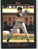 2007 Topps #369 Ben Zobrist - Tampa Bay Devil Rays (Baseball Cards)