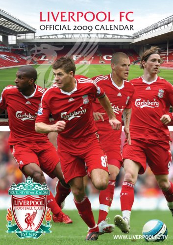 Official Liverpool Football Club Calendar 2009 2009 (Calendar)