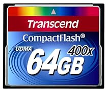 Buy Transcend TS64GCF400 Transcend 400X - 64 GB Compact Flash Memory Card TS64GCF400 (Blue)