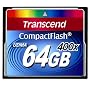 Transcend 400X - 64 GB Compact Flash Memory Card TS64GCF400 (Blue)