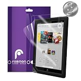 Fosmon Crystal Clear Screen Protector Shield for Barnes & Noble NOOK HD+ 9" Tablet - 3 Pack
