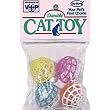 Lattice Balls Cat Toy - 4pk
