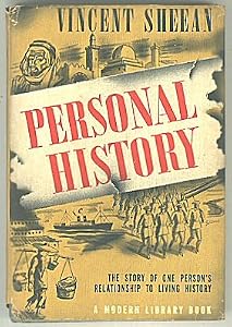 Image of Personal History; The Story of One Person's Relationship to Living History (Modern Library, 32.3)