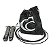 Core Cardio Fitness Adjustable Jump Rope with Ball Bearing Handles and Carry Case