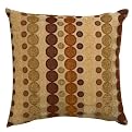 Home Circle Chenille Toss Pillow Rust