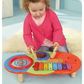 Toy Musical Instruments: Children's Wooden Music Maker by 