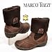 Sportliche Winter- Stiefelette, Boots, von Marco Tozzi PEMIO echt Leder mit Warmfutter und Strickbund.