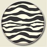 Zebra Print Auto Coaster, Single Coaster for Your Car