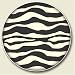 Zebra Print Auto Coaster, Single Coaster for Your Car