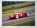 Phil Hill At Monza 1961 Autographed By Phil Hill