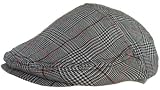Plaid Ivy Scally Cap Spring Summer Newsboy Snap Bill Fisherman Fogey Punk Rock Golf Hat Driver Idol