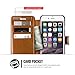 iPhone 6S Case, Verus [Layered Dandy][Brown] - [Premium Leather Wallet][Slim Fit][Card Slot] For Apple iPhone 6 6S 4.7