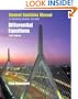 Student Solutions Manual for Blanchard/Devaney/Hall's Differential Equations, 3rd