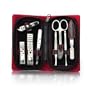 Alice™ 8pc Manicure/Pedicure Kit, Leather Travel & Grooming Kit, Graduation Gift Ideas