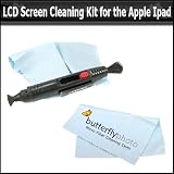 Essential LCD Screen Protector Cleaning Kit Includes Lenspen Cleaning System + MicroFiber Cleaning Cloth Accessory Bundle For New Apple Ipad 3G Tablet / Wifi Model 16GB, 32GB, 64GB