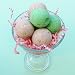 soapy love�ʥ����ԡ���֡� Mini Bath Bomb, Mint Chip �����ޥХ� ����� �Х����å��󥷥�� �Х������� ����� ľ����3.5cm��6������ (minibathmint)