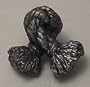 Lots of 8 Fine Furniture/cabinet Pulls, Hand Forger in Pewter Over Solid Brass, American Art Rope Design
