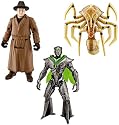Ben Ten 10 Alien Swarm Movie Set 1 4 Inch Collection Figure 3 Pack (Alien Queen, Nanomech, Validus)