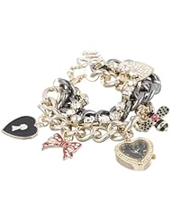 Rocawear Womens RL0106G2-005 Stylish Bracelet Enamel Bezel Watch