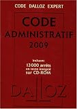 Revue Dalloz-Sirey  / Code administratif 2009 (1Cédérom)