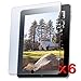 6 x New Durable Thin Reusable Screen Protector for Apple Ipad 1 with cleaning cloth