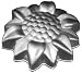Fat Daddio's Cast Aluminum Petite Sunflower Pan
