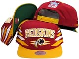 Washington Redskins Diamond Two Tone Plastic Snapback Adjustable Snap Back Hat / Cap