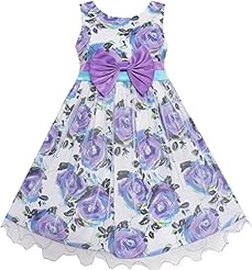 Girls Cotton/Tulle Pageant Dress/Wedding Dress 