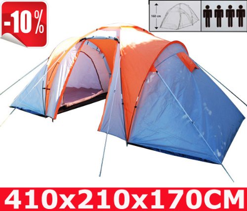 Campingzelt Familienzelt 4 Personen Zelt 2 Räume NEU Campingzelt Familienzelt 4 Personen Zelt 2 Räume NEU