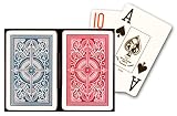 KEM Arrow Red and Blue Bridge Size Jumbo Index Playing Cards