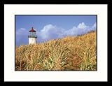 Great American Picture IS808380 Long Beach Light Framed Photograph - Mike Hipple