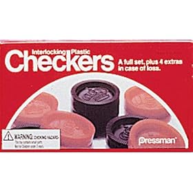 CHECKERS CHECKERS ONLY by PRESSMAN TOYS