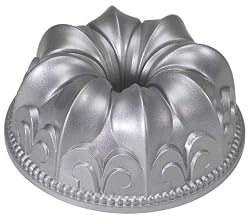Nordic Ware Platinum Non-stick Cast Aluminum Fleur De Lis Pan