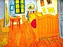 Recreate Van Gogh's Masterpiece, Bedroom At Arles, In New Water Cleanup-Oil Paints