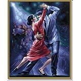 Schipper 9130 434 - Malen nach Zahlen, Tango bei Nacht, 40x50 cm