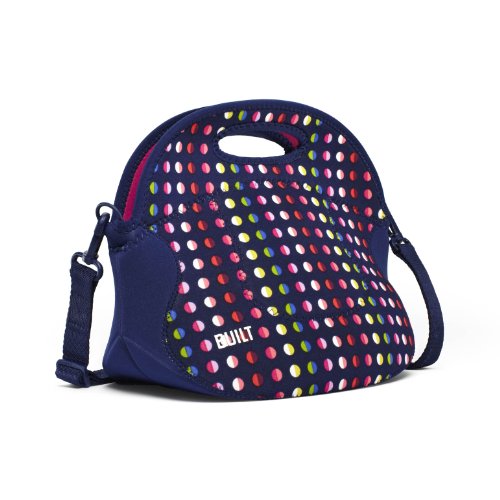 BUILT Neoprene Spicy Relish Lunch Tote, Dot Number 9 Picture