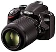 Nikon D3200 Kit reflex 24,7 Mpix + Objectif AF-S DX Nikkor 18-55 mm VR + 55-200 mm f/4-5.6 AF-S VR DX