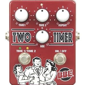 BBE Two Timer Dual Mode Analog Delay Pedal by