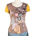 Jessie G. Women's Printed Scoop Neck Tee