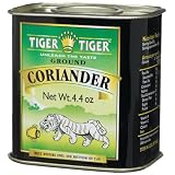 Tiger Indian Spices Ground Coriander 4.4 Ounce Tins Pack of 6 by Tiger Tiger