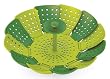 Joseph Joseph Lotus Folding Steamer Basket, Green and Dark Green